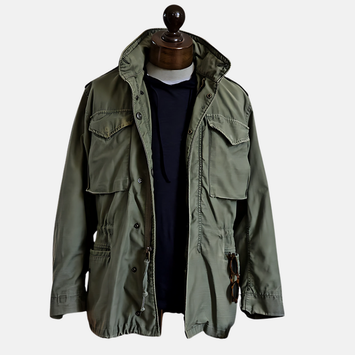 Vintage militair veldjack voor heren