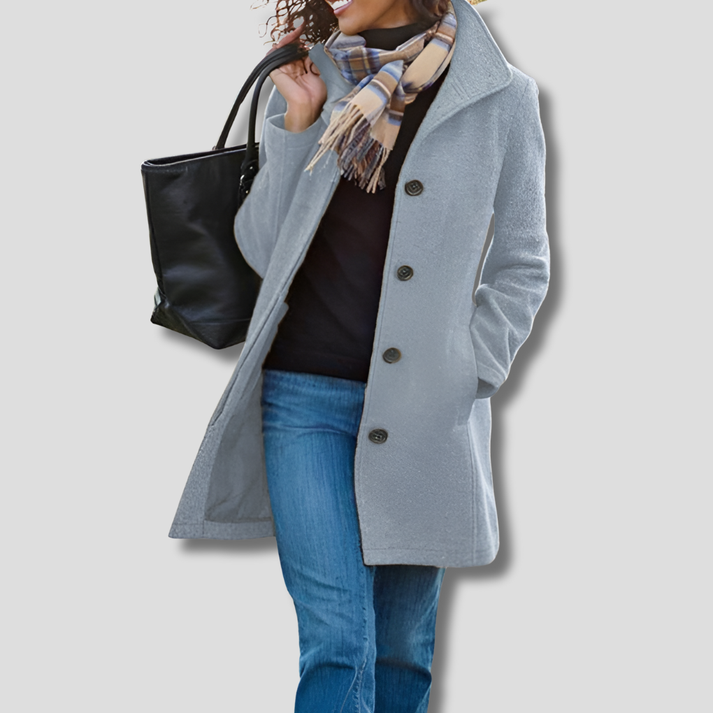 Stijlvolle Dames Jas Voor De Herfst & Winter - Anouk