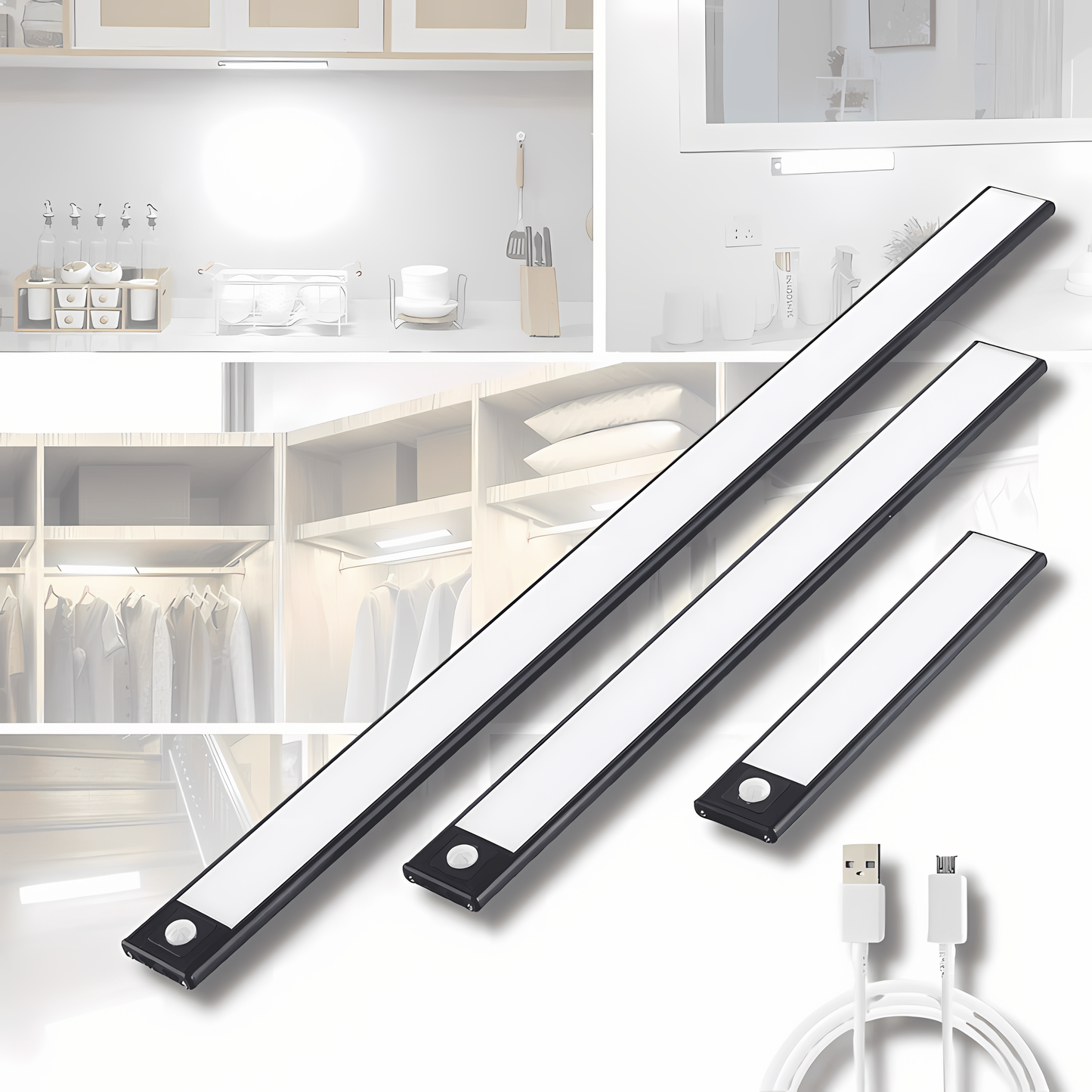 EasyGlow - Oplaadbare Sensor LED Strips