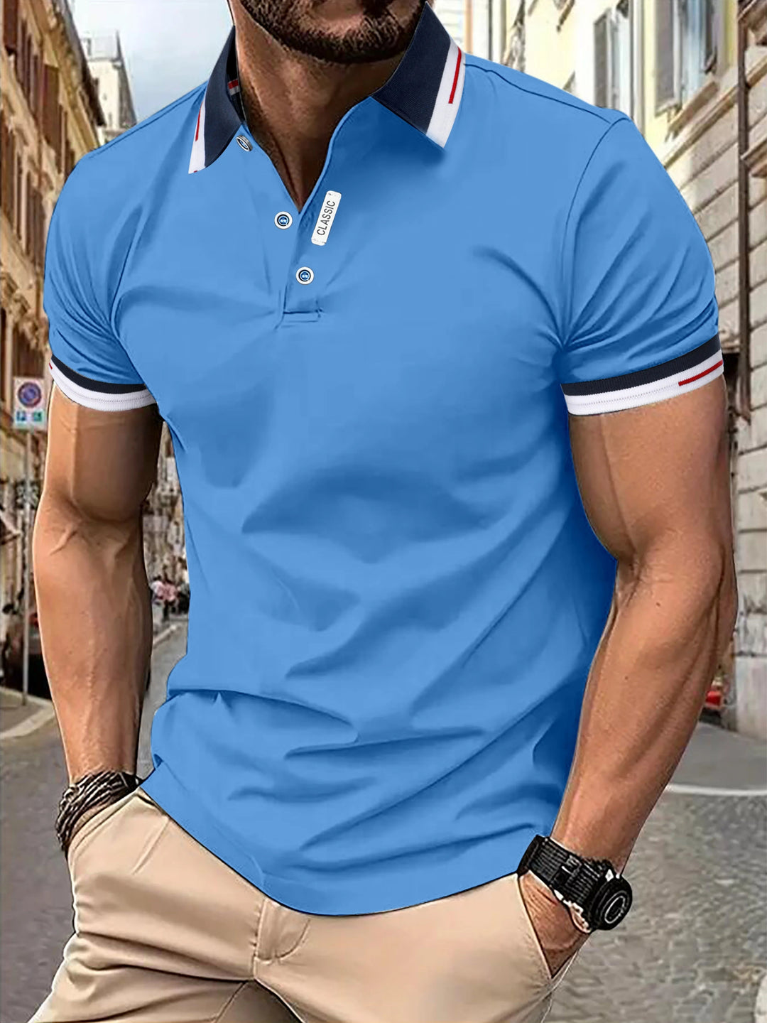 Casual Polo Shirt voor Heren