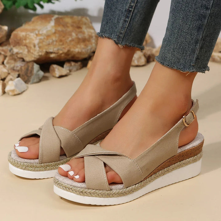 Juliette – Sandalen met Sleehak Voor Dames