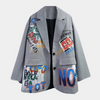 Oversized Damesblazer