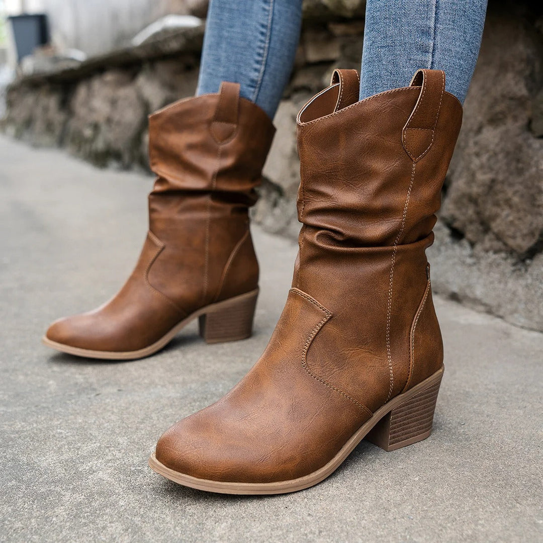 WesternCharm – Retro Cowboylaarzen voor Dames