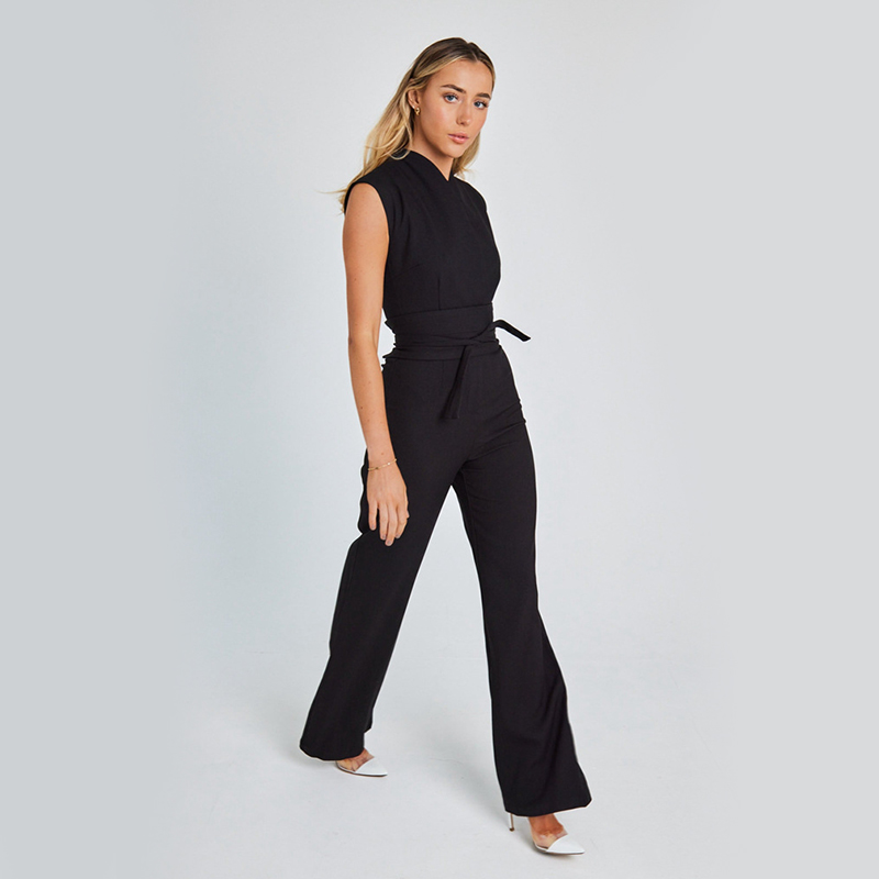 Elegante Mouwloze Jumpsuit voor Vrouwen