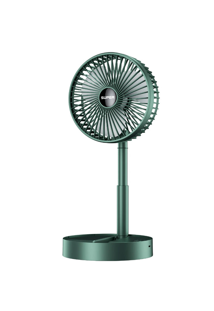Opvouwbare USB-Tafelventilator met Krachtige Luchtstroom