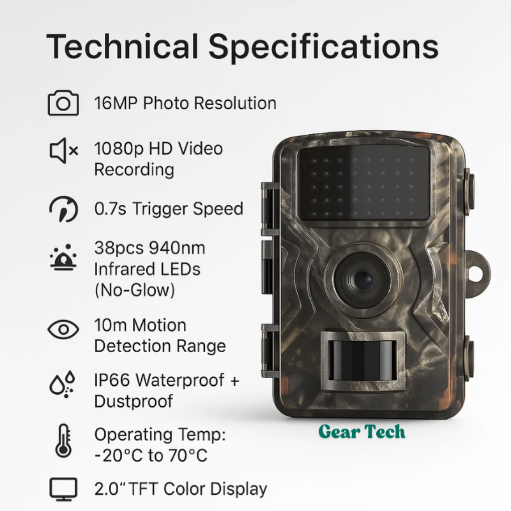 Nachtzichtcamera voor wilde dieren