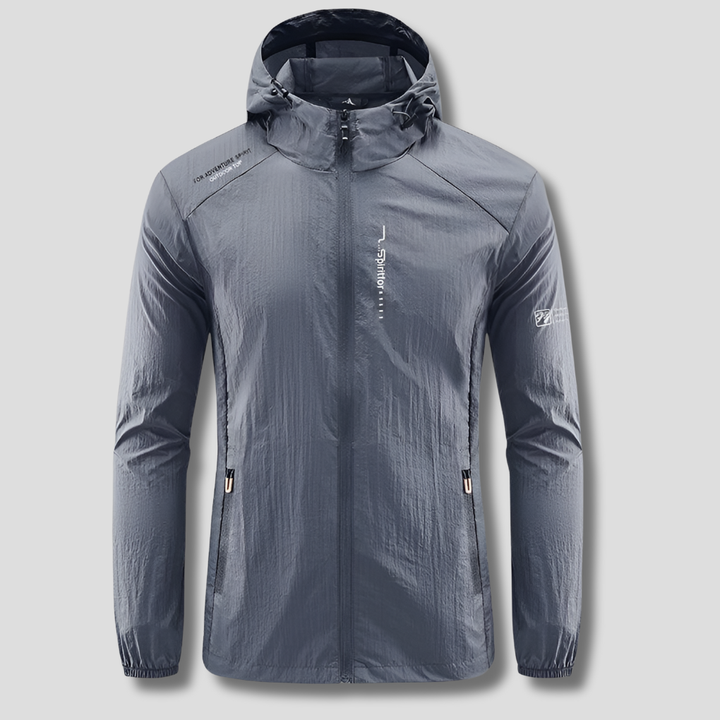 Ultralichte, wind- en zonbestendige zomerjas met capuchon voor heren