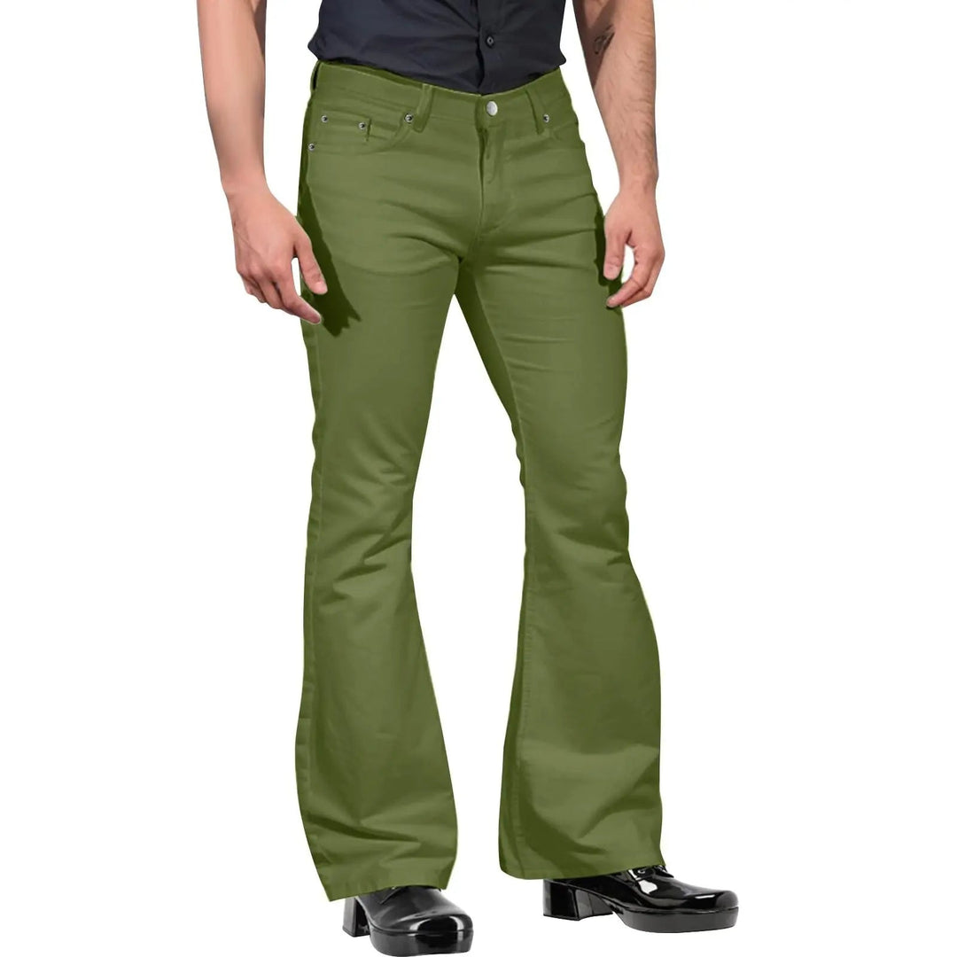Retro Flare Broek voor heren