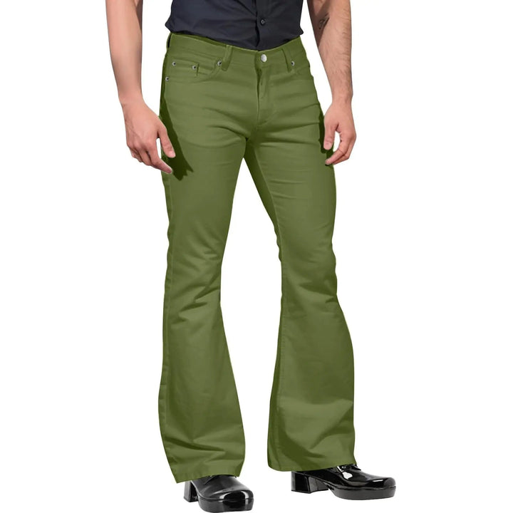 Retro Flare Broek voor heren