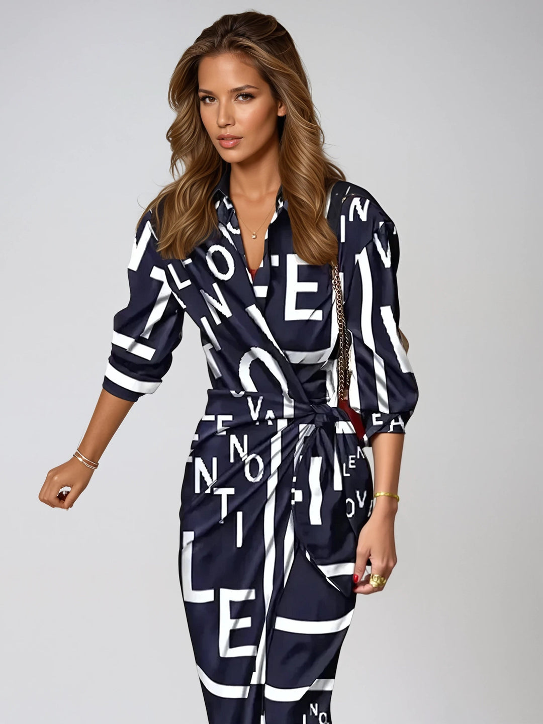 Liliana – Elegante Maxi-Jurk