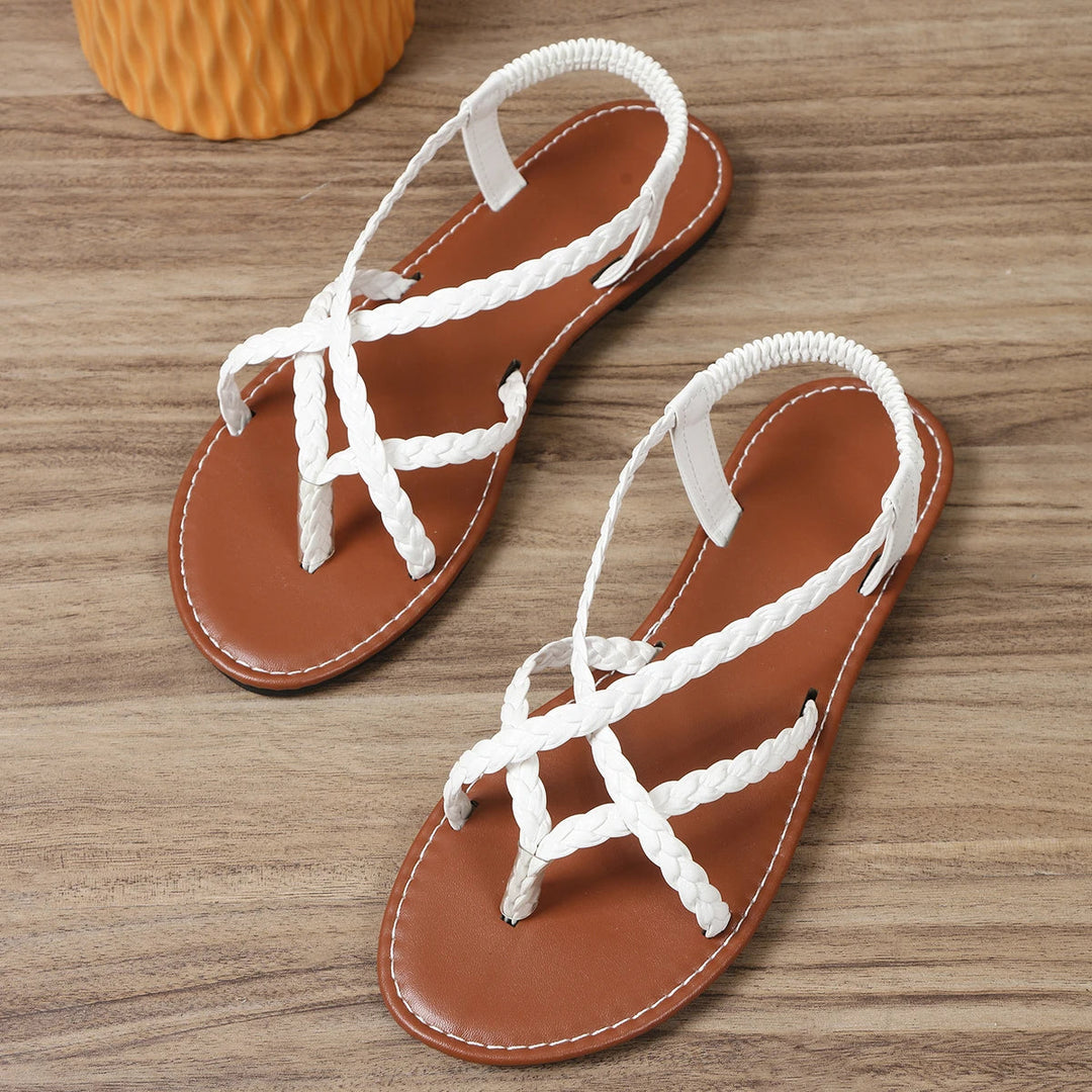 Gevlochten Dames Slippers - ideaal voor de lente