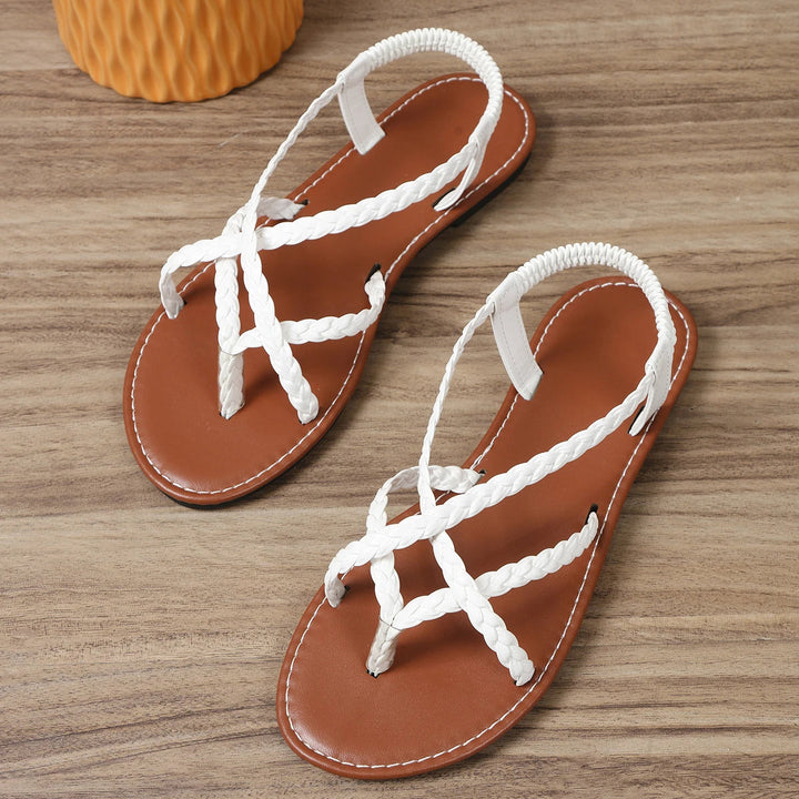 Gevlochten Dames Slippers - ideaal voor de lente
