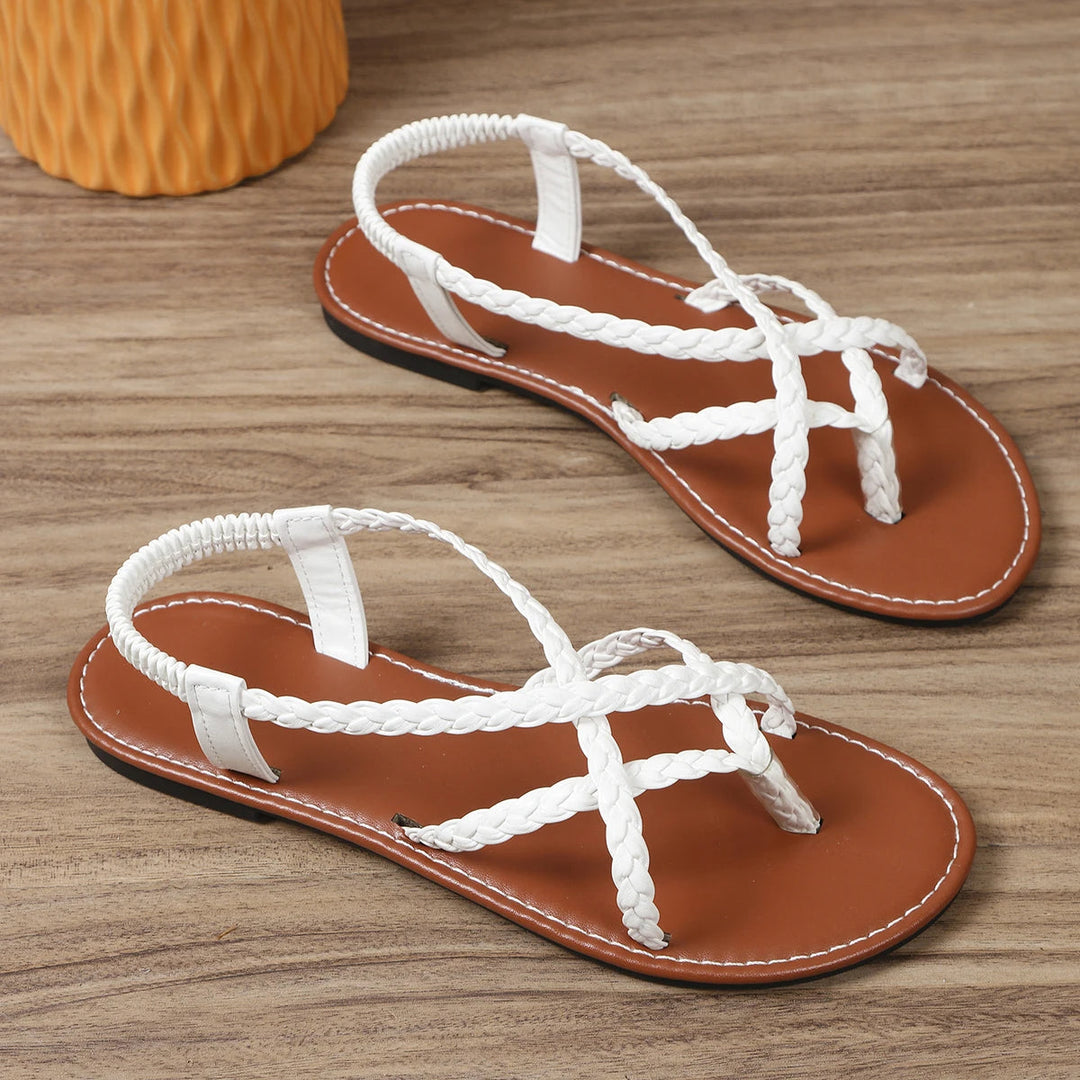 Gevlochten Dames Slippers - ideaal voor de lente