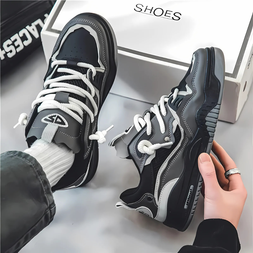 Outdoorsneakers voor heren, dagelijks en sportief gebruik