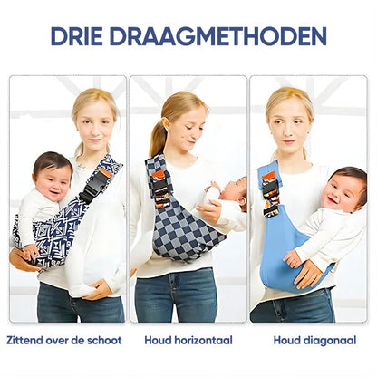 BabySling - Draag Je Baby Overal Gemakkelijk En Veilig Met Je Mee