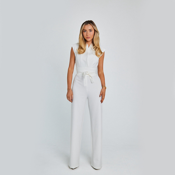 Elegante Mouwloze Jumpsuit voor Vrouwen
