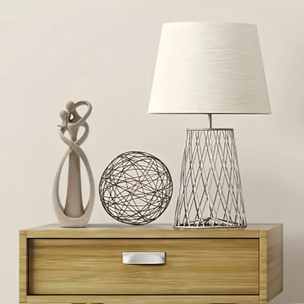 Eeuwige Omhelzing - Abstract Kunst Beeldje - Tijdloze Liefde - Uniek cadeau voor vrienden of familie