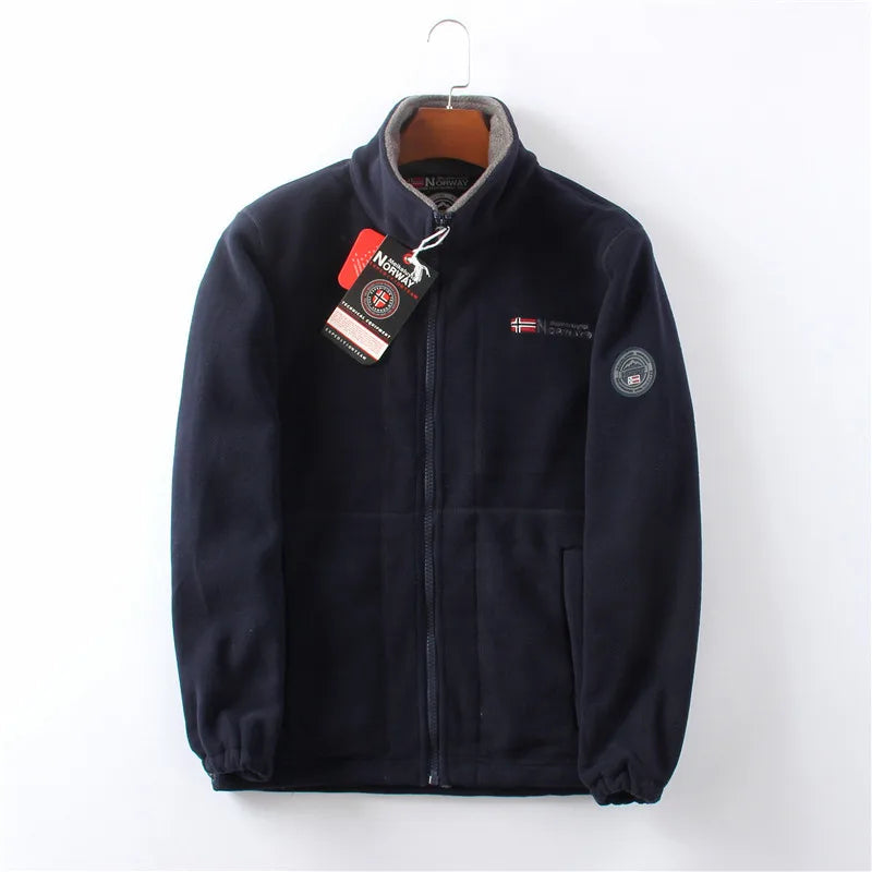 Heren Dubbellaags Fleece Winterjas - Levi