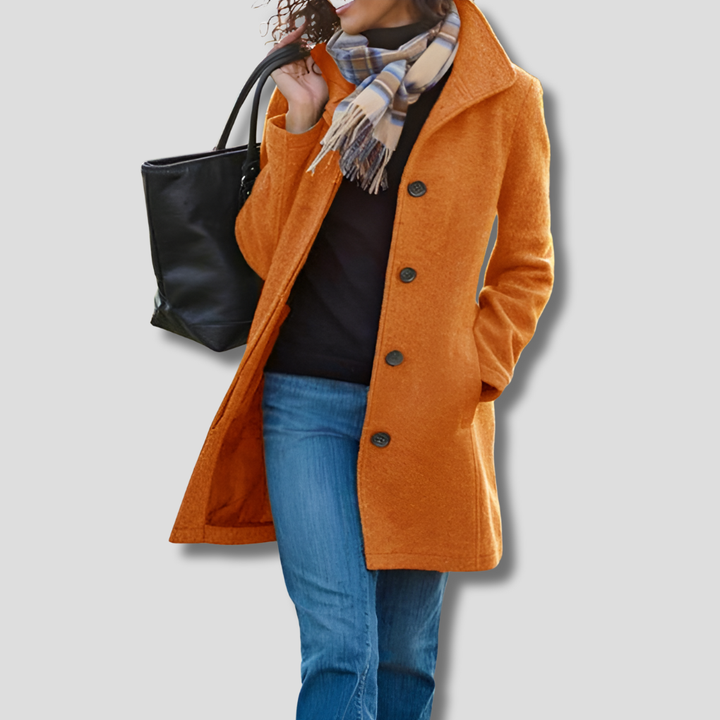 Stijlvolle Dames Jas Voor De Herfst & Winter - Anouk