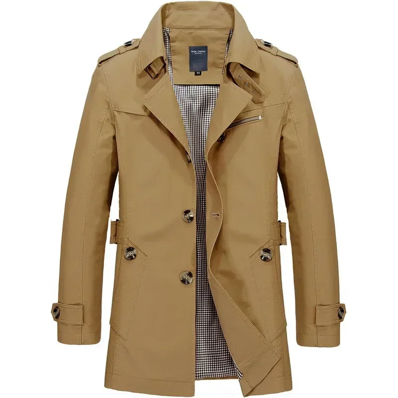 Klassieke Windbreaker Jas voor Heren