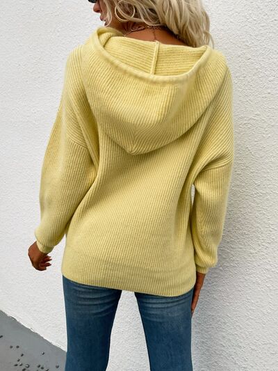 Casual Sweater Met Capuchon Voor Dames