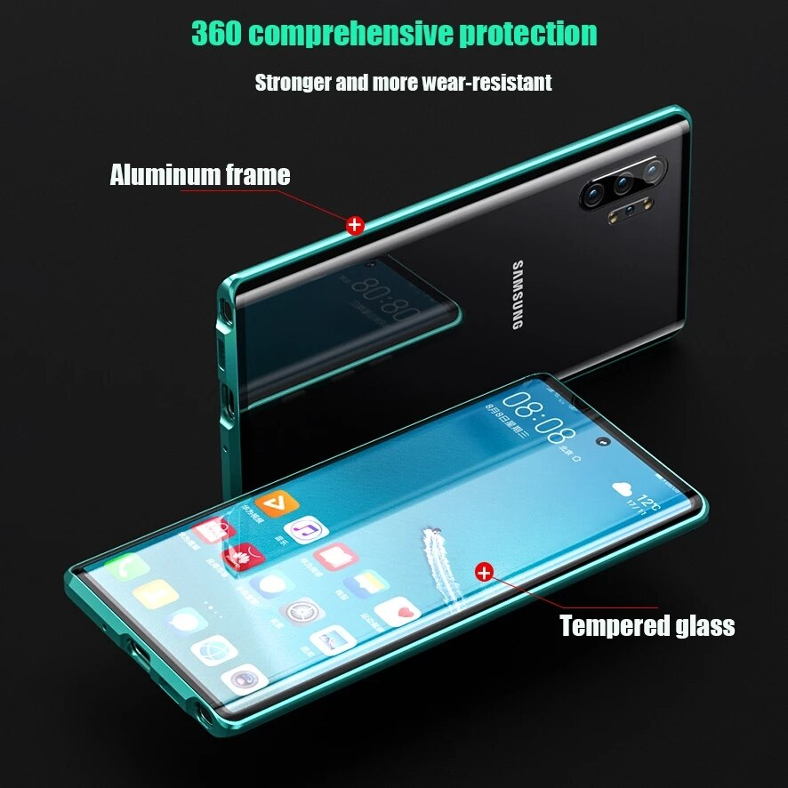 Magnetisch Aangemaakt Glas voor Samsung - Protectie Scherm - CoverPro