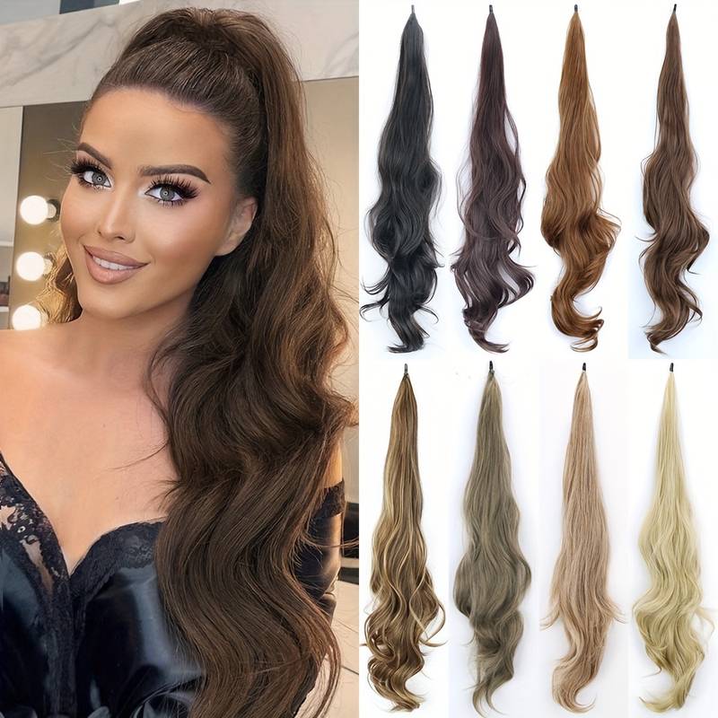 GlamWrap JLO Flexibele Paardenstaart – Voor Schitterend Lang Haar