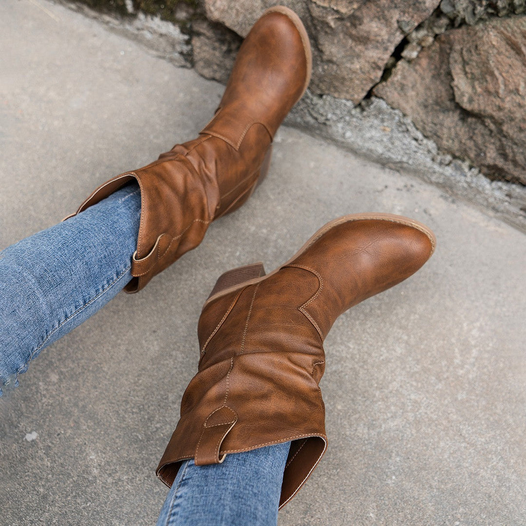 WesternCharm – Retro Cowboylaarzen voor Dames