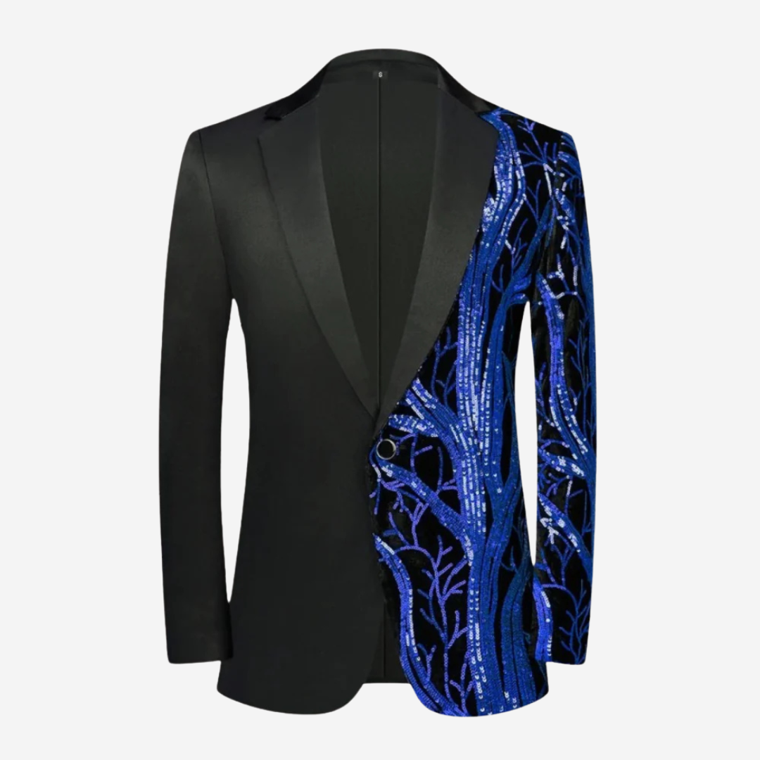 Luxe Pailletten Blazer Heren