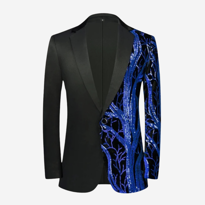 Luxe Pailletten Blazer Heren