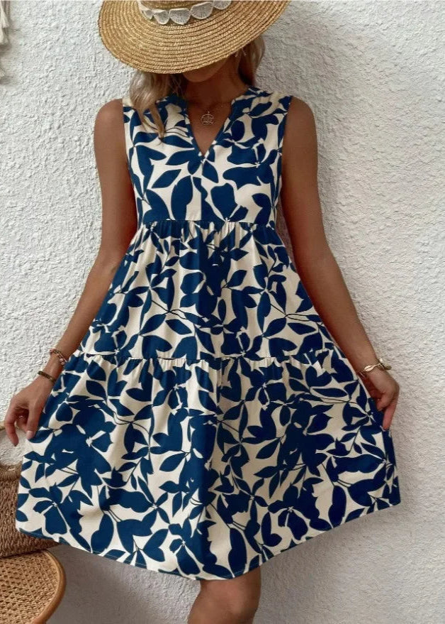 Elsie – Elegante Zomerjurk met V-hals