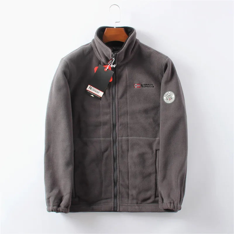 Heren Dubbellaags Fleece Winterjas - Levi