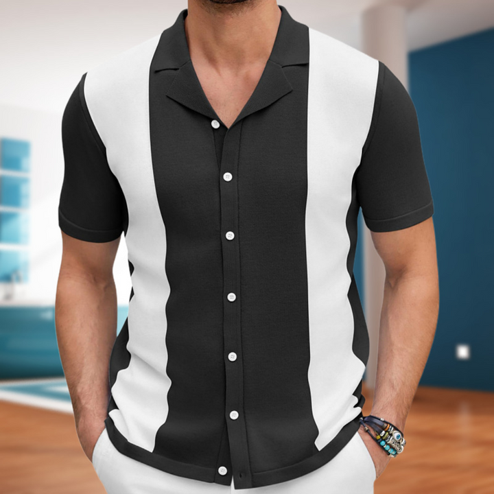 Elegant katoenen casual overhemd voor heren