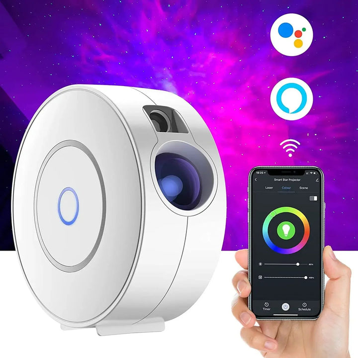 AuroraSmart - Wifi Galaxy Projector met Spraakbesturing en App Controle