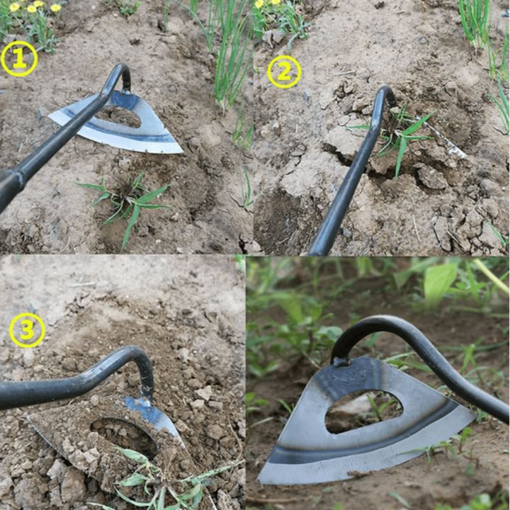 Volledig stalen holle schoffel voor tuinieren