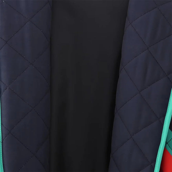 Paisley – Stijlvolle Polo Collar Cardigan Coat