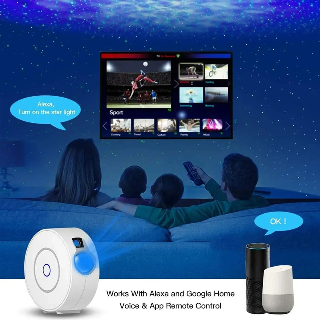 AuroraSmart - Wifi Galaxy Projector met Spraakbesturing en App Controle