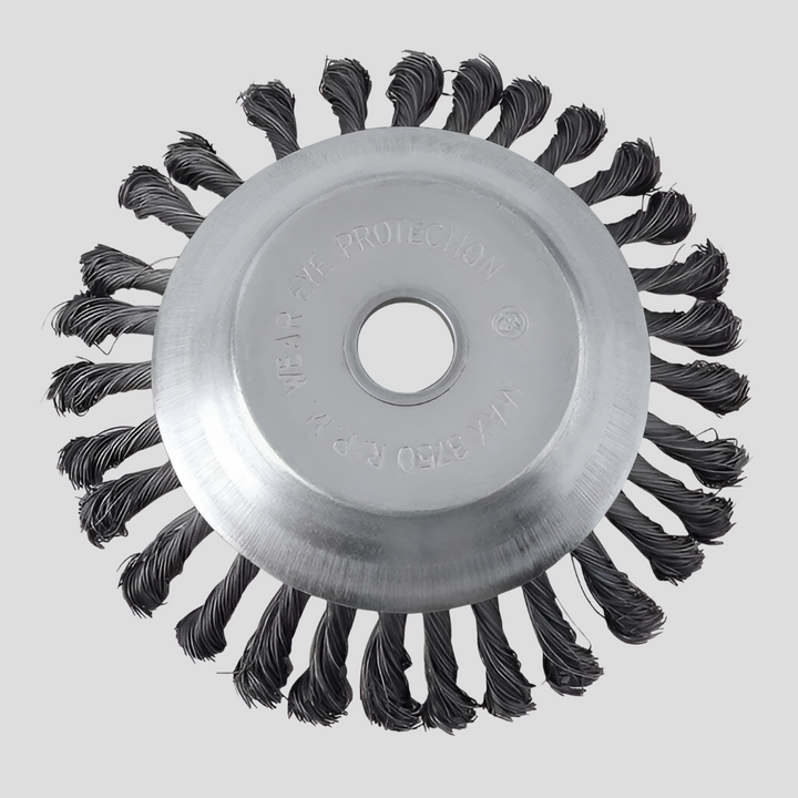 Koolstofstalen onkruidborstel en trimmer (Alleen borstel)