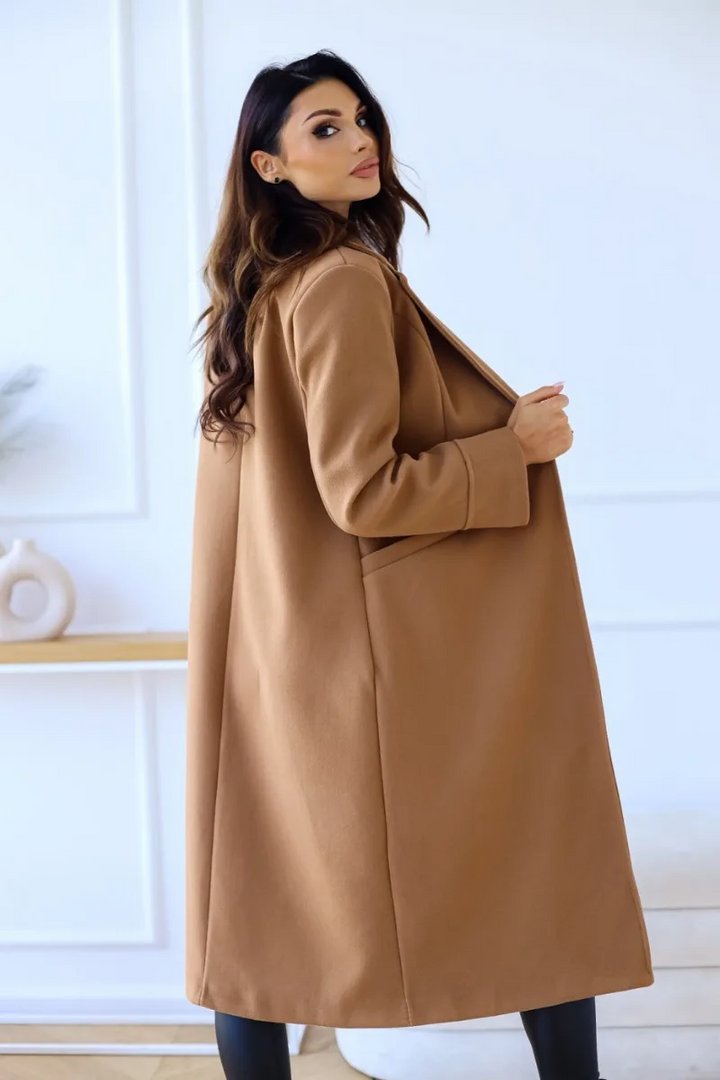 Alissa - Chique Trenchcoat Met Getailleerde Pasvorm damesjas lang comfortabel chique