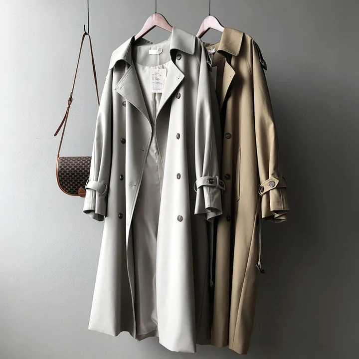 ORLANDO - Oversized Trenchcoat Damesjas comfortabel vrouwenjas voorjaar najaar winterjas voorjaarsjas