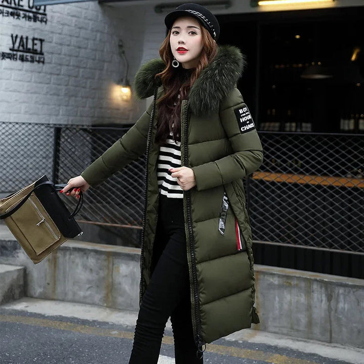 Dames Winter Parka met Bontkraag