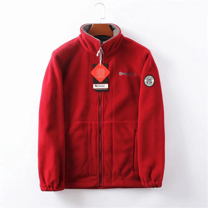Heren Dubbellaags Fleece Winterjas - Levi