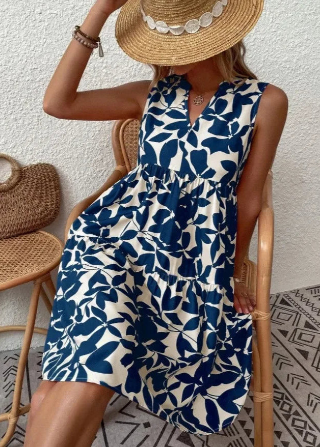 Elsie – Elegante Zomerjurk met V-hals