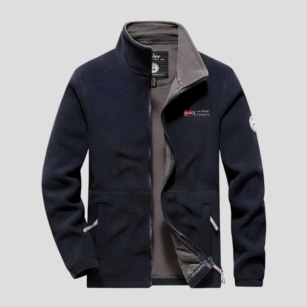 Casual outdoor fleece voor heren