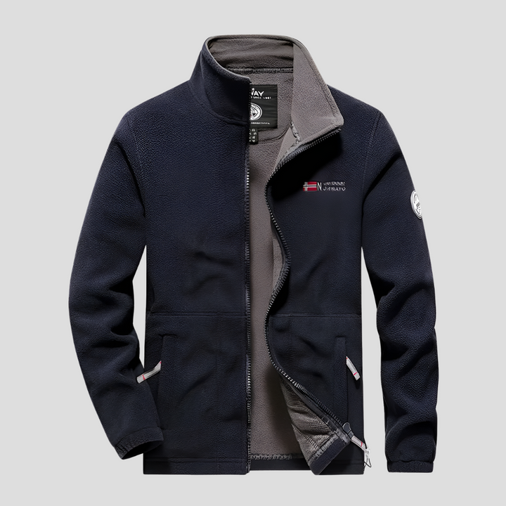 Casual outdoor fleece voor heren