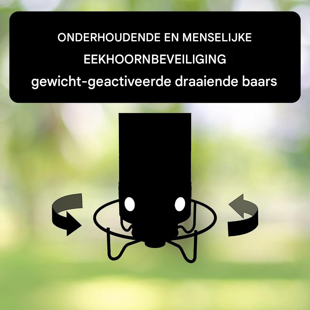 Eekhoornbestendige vogelvoederbak