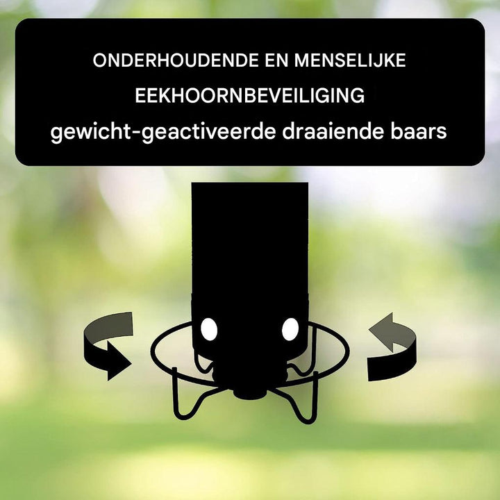 Eekhoornbestendige vogelvoederbak