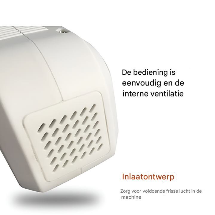 Draagbare CPAP-reiniger en ontsmettingsmiddel