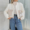 Cropped Dames Zomer Jasje Met Opdruk