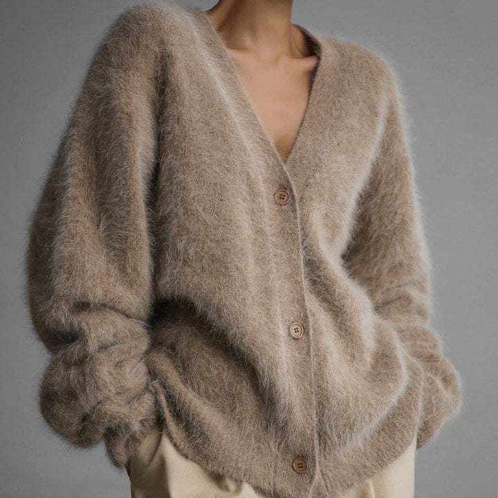 Luxe kasjmier vest voor dames